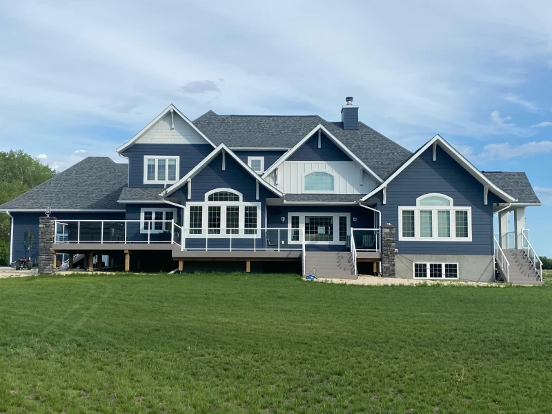 A Large House With a Large Lawn