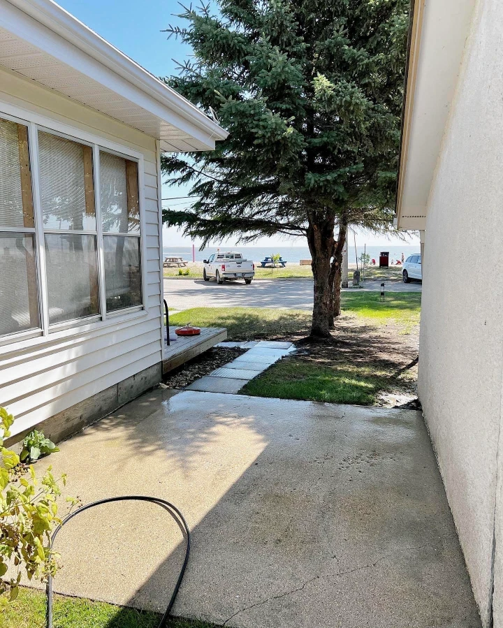 After - Concrete Slab